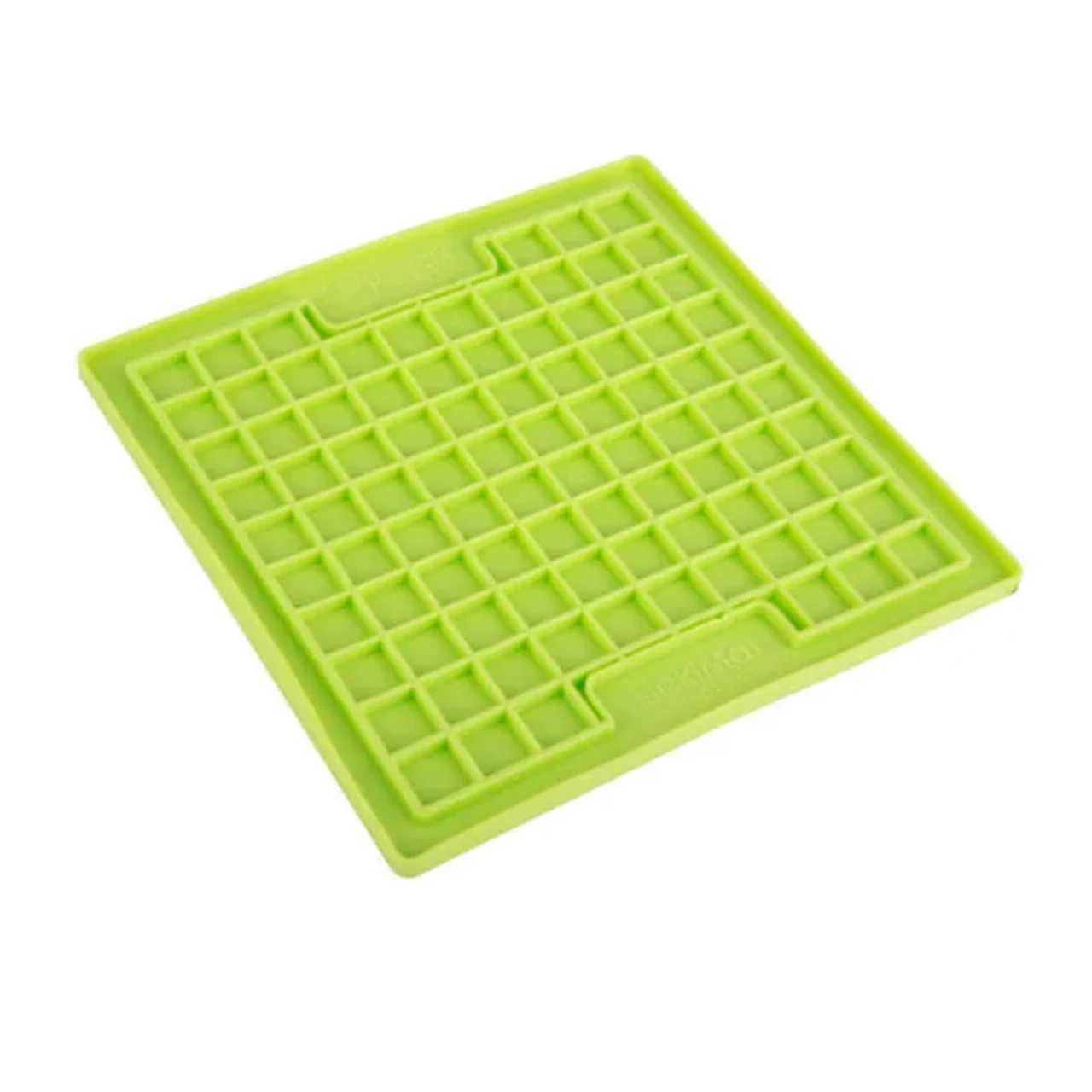 LickiMat Slikkemåtte 28 x 28 cm Grøn - aktiveringsmåtte til hunde